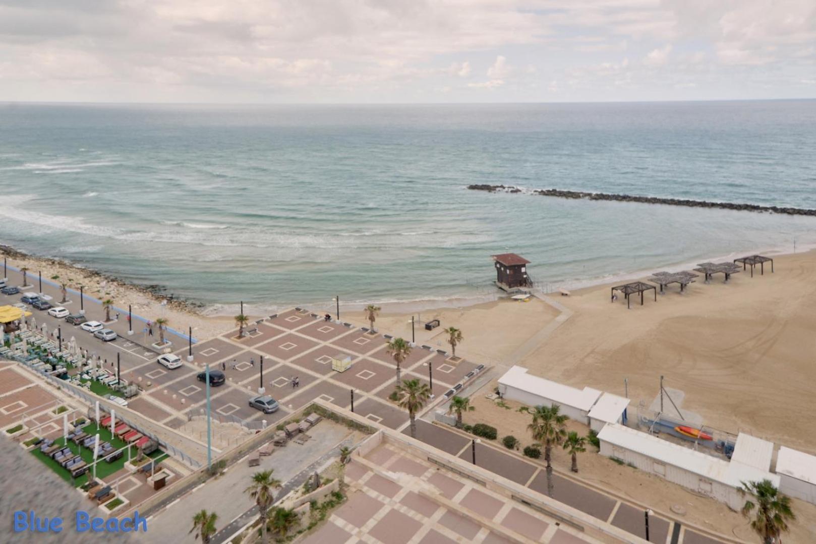 Haifa Almog Tower- "Blue Reef" Suite On The Sea Екстериор снимка