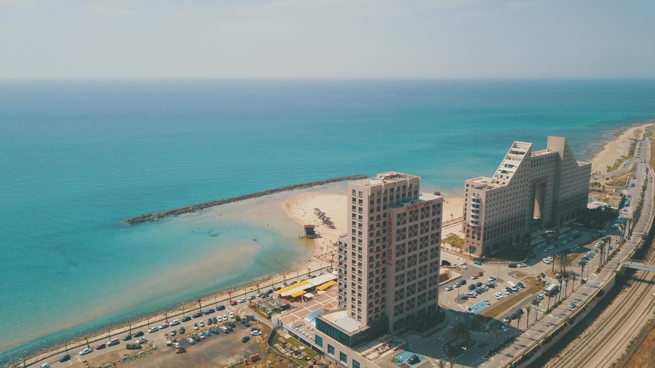 Haifa Almog Tower- "Blue Reef" Suite On The Sea Екстериор снимка